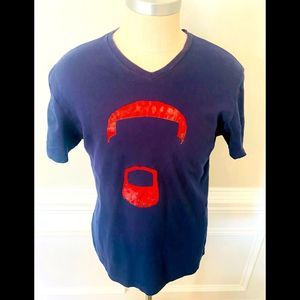 Tommy Hilfiger men's  bearded face Image Tshirt(100)